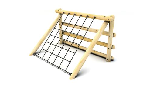 Vertical Sided Log & Net Climber